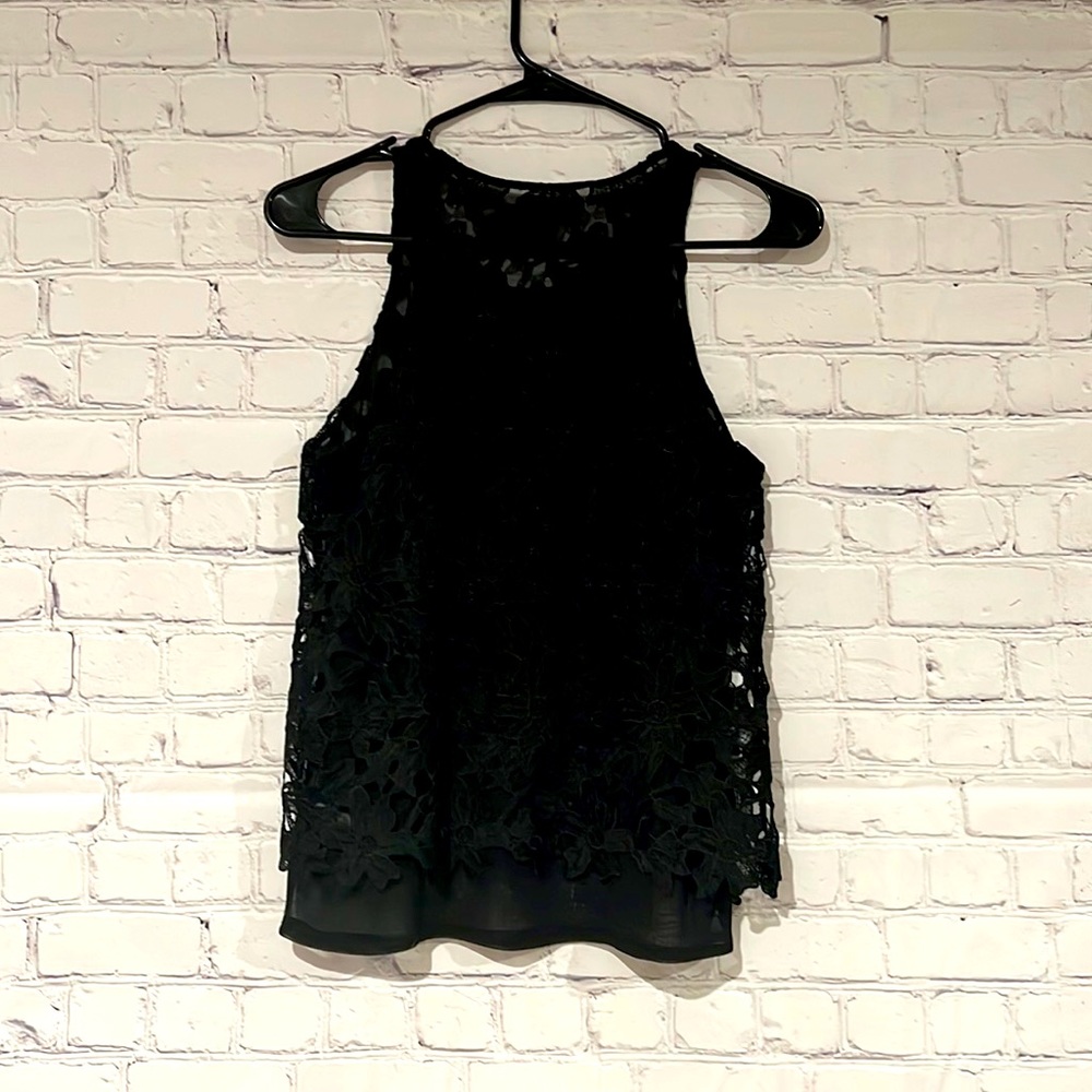 Express lace top. Black. Size XS. NWOT.